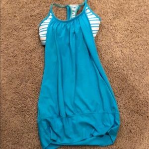 Lulu lemon workout top with built in bra